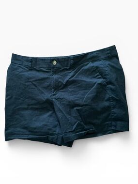 Old Navy Women's Navy Cotton-Blend Bermuda Shorts